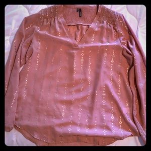 Maurice’s sheer shirt